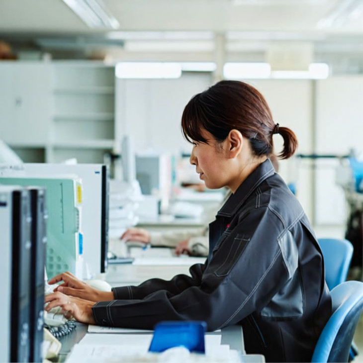 在引进装置1个月后，做售后联系