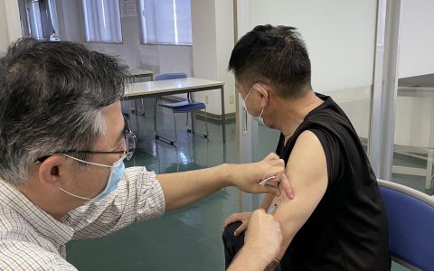 社内インフルエンザ予防接種実施　2022